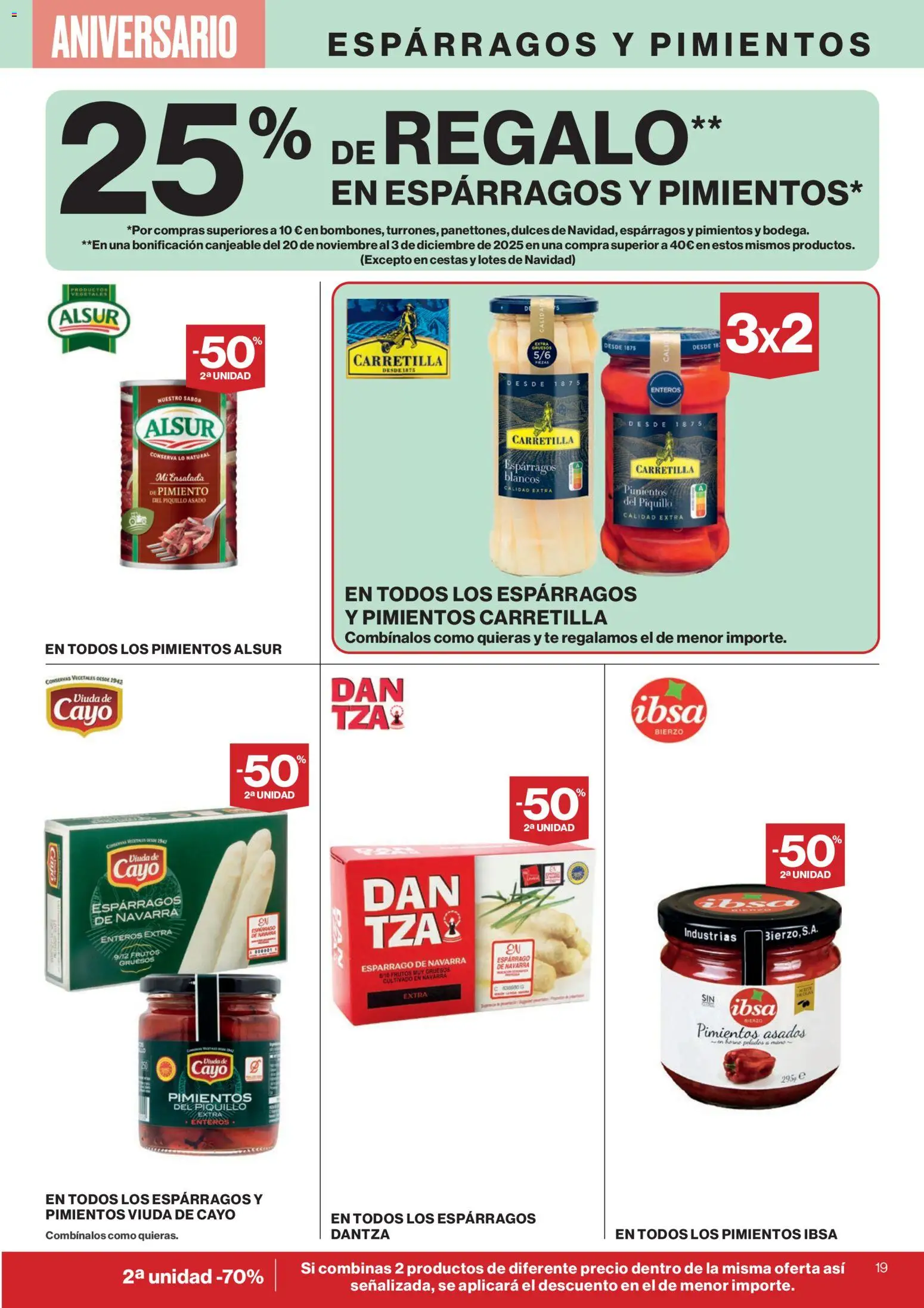 Supercor Canarias │ válido desde el 06.11.2025 | Página: 19 | Productos: Νερό καρύδας, Κάδος απορρυμάτων, Té, Ensalada