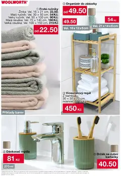 Náhled letáku Woolworth leták od 06.02.2026 | Strana: 7 | Produkty: Organizér, Ručníky, Žínka, Regál