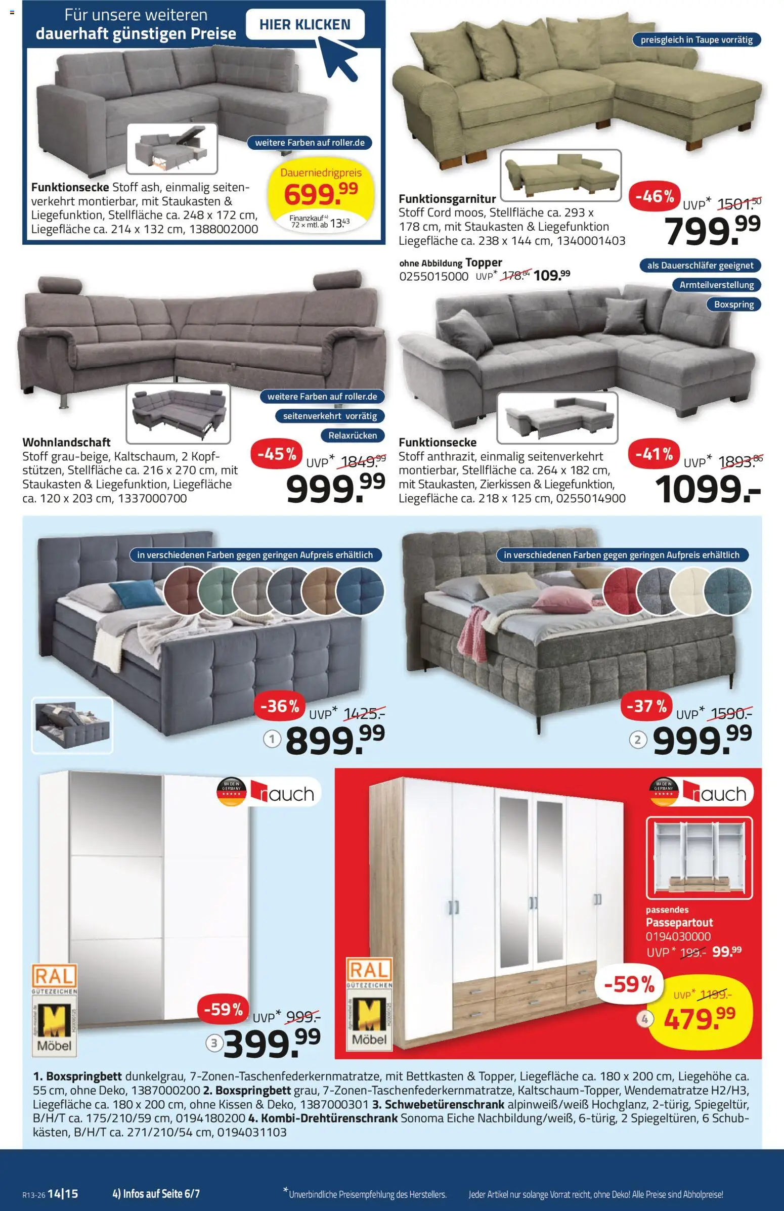 Roller Prospekt 	 – gültig ab 22.03.2026 | Seite: 14