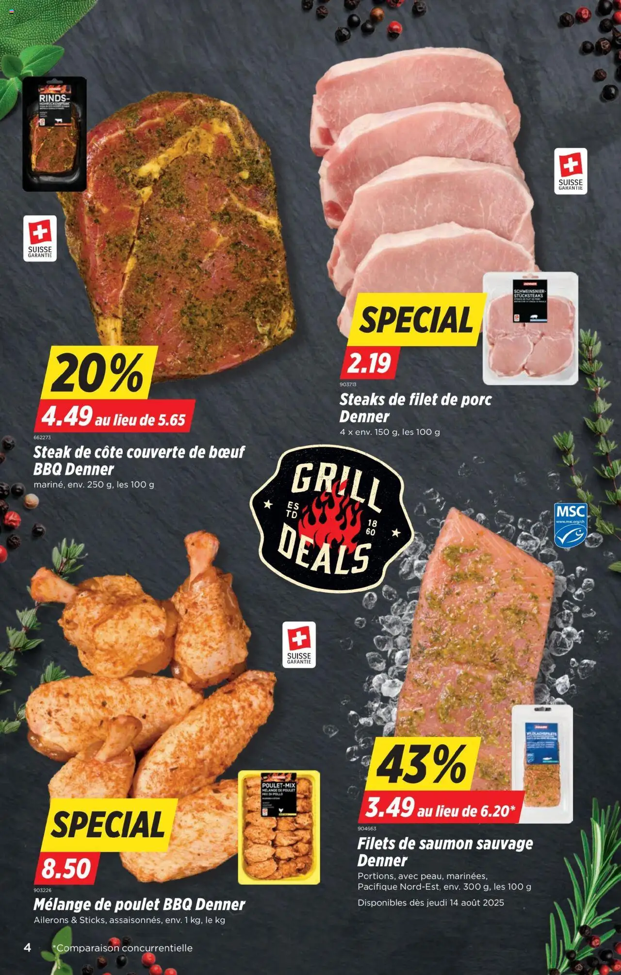 Denner Aktionen FR ab 12.08.2025 | Seite: 4