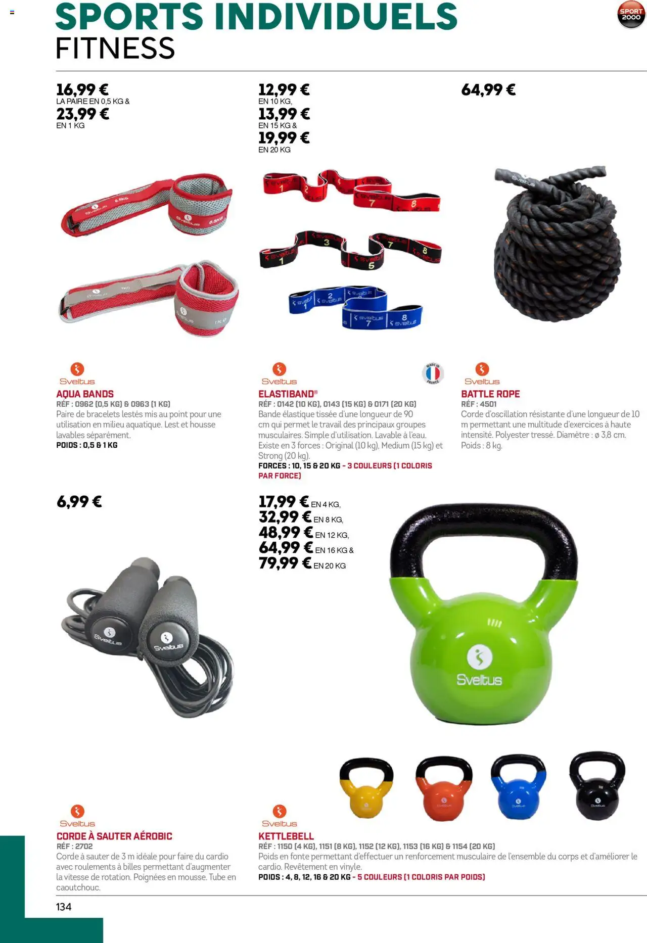  | Page: 134 | Produits: Poids, Poignées