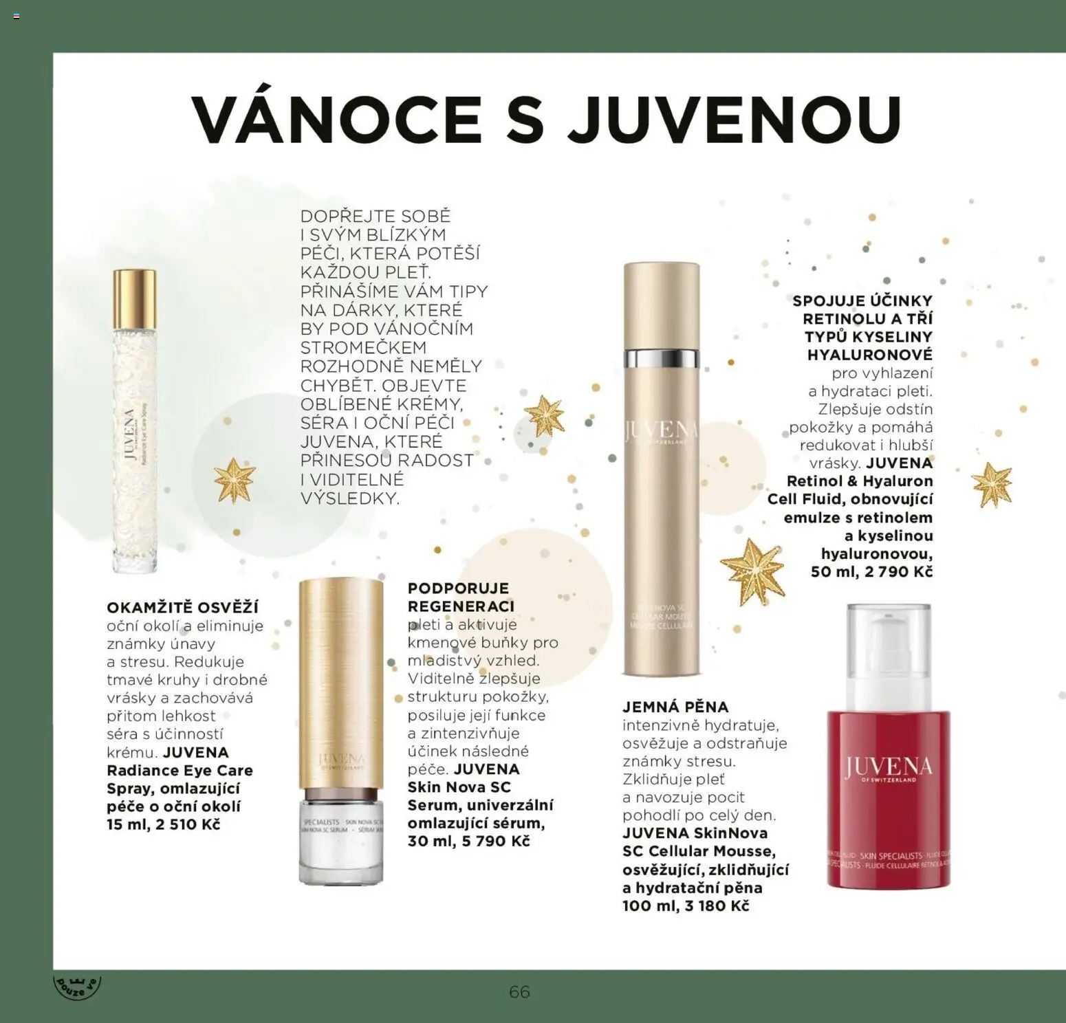 FAnn katalog Vánoce 2025 od 30.10.2025 | Strana: 66 | Produkty: Známky, Sérum