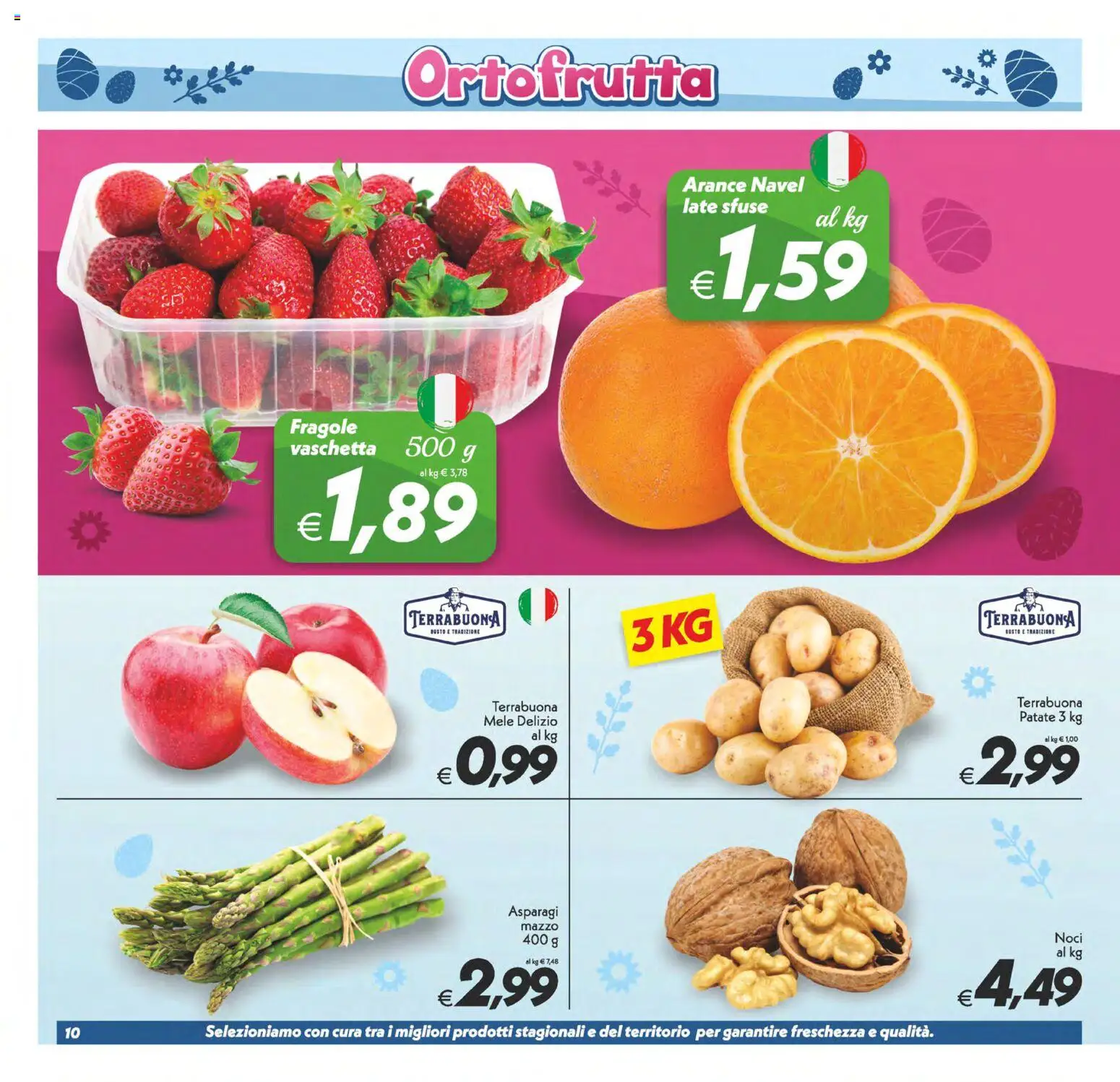 Volantino SuperConveniente del 27.03.2026 | Pagina: 10 | Prodotti: Mele, Patate, Noci, Asparagi