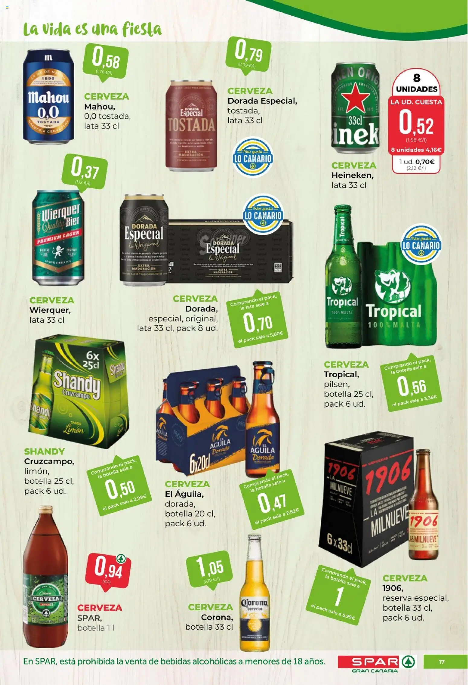 Spar - folleto │ válido desde el 09.01.2026 | Página: 17 | Productos: Cerveza