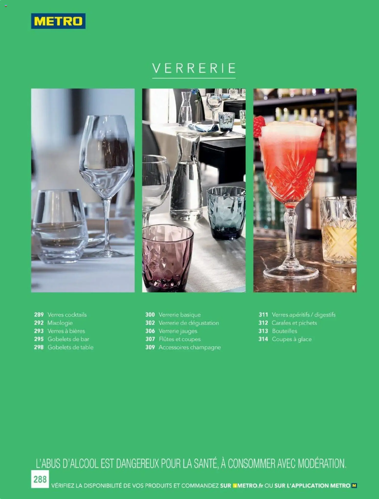 {H1} | Page: 288 | Produits: Champagne, Table