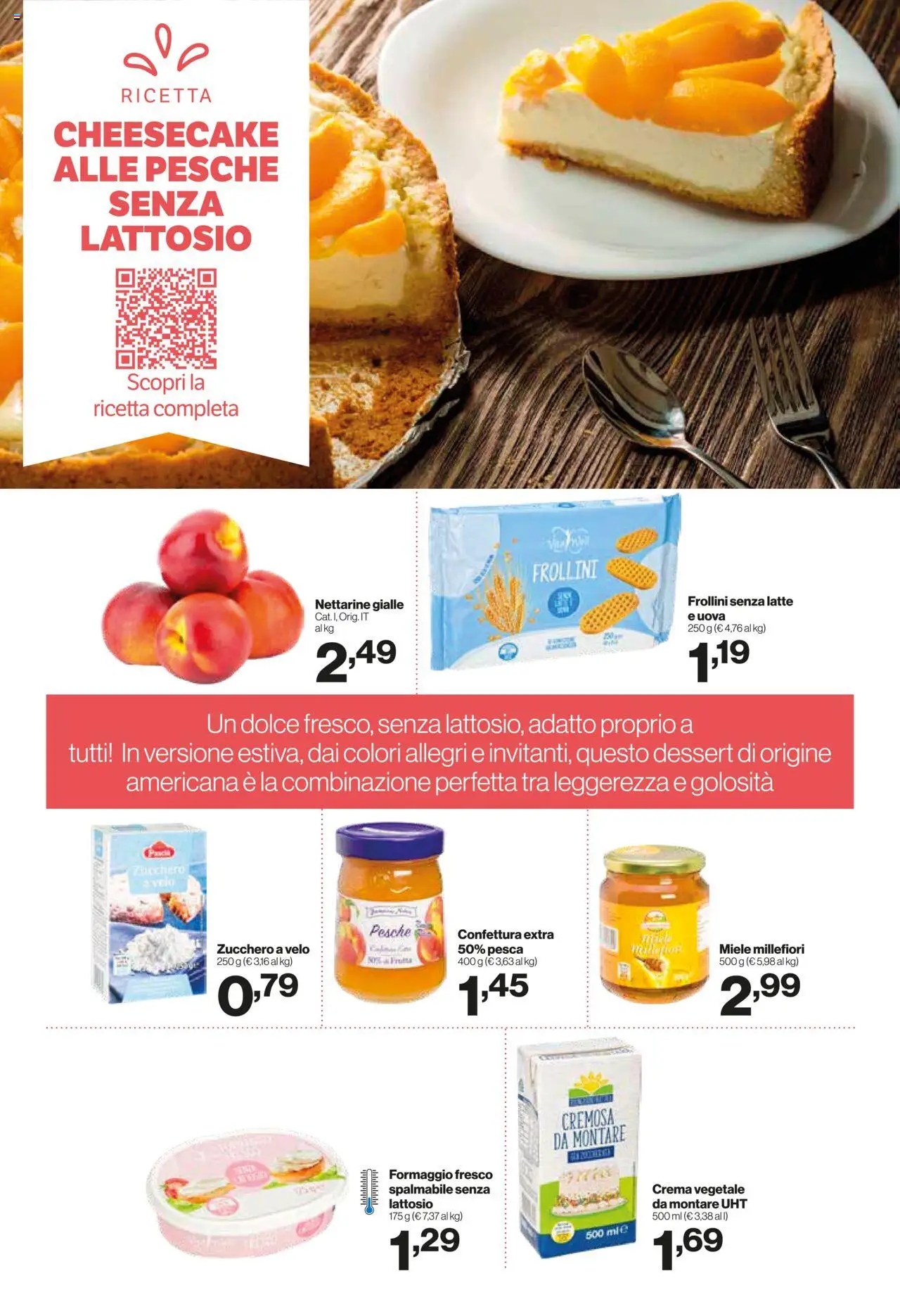 Volantino IN's del 13.08.2025 | Pagina: 6 | Prodotti: Crema, Uova, Miele, Frollini