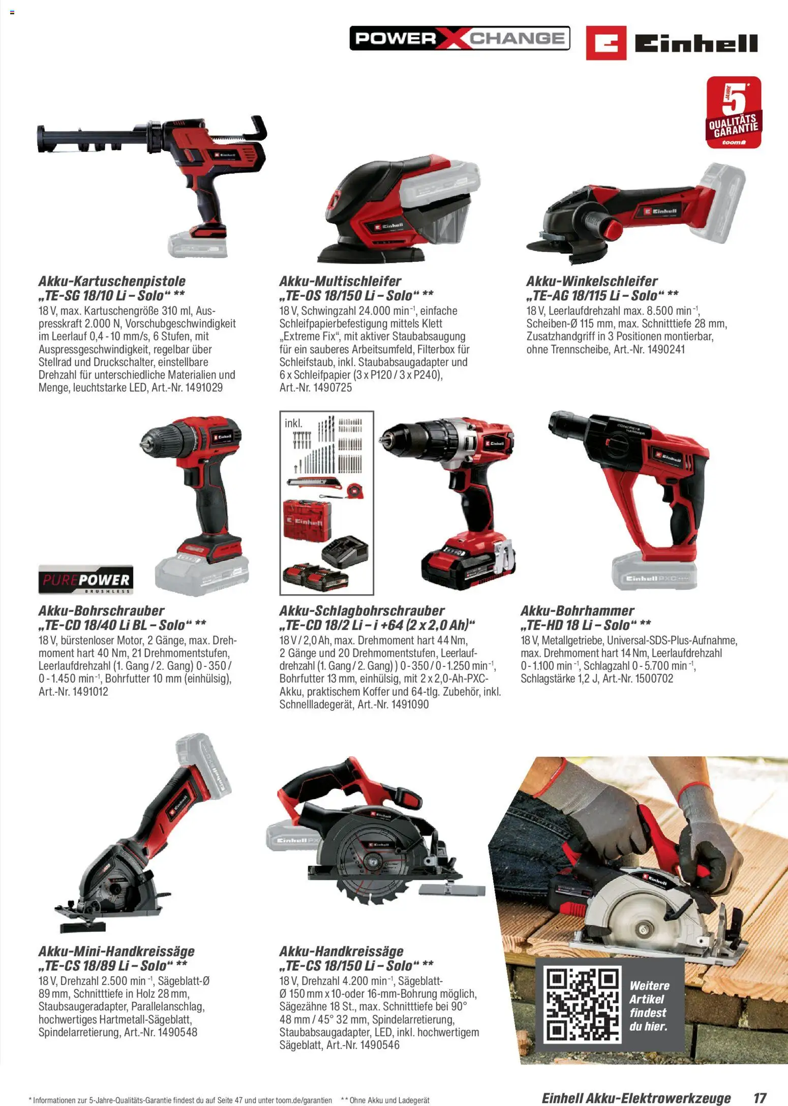 Toom Baumarkt Maschinen & Werkstatt 2026 – gültig ab 01.01.2026 | Seite: 17 | Produkte: Koffer