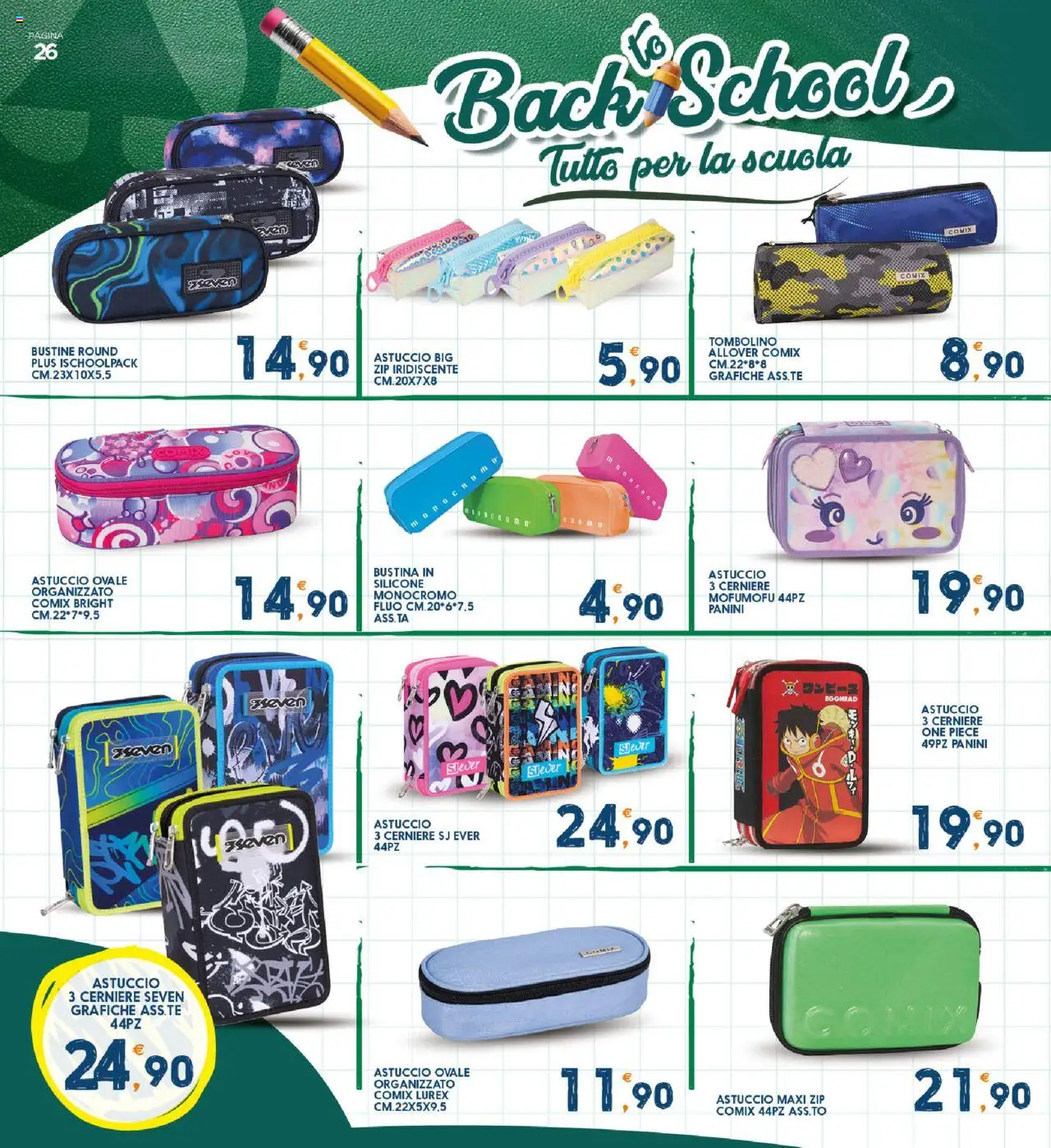 Volantino Interspar del 28.08.2025 | Pagina: 27 | Prodotti: Astuccio, Silicone