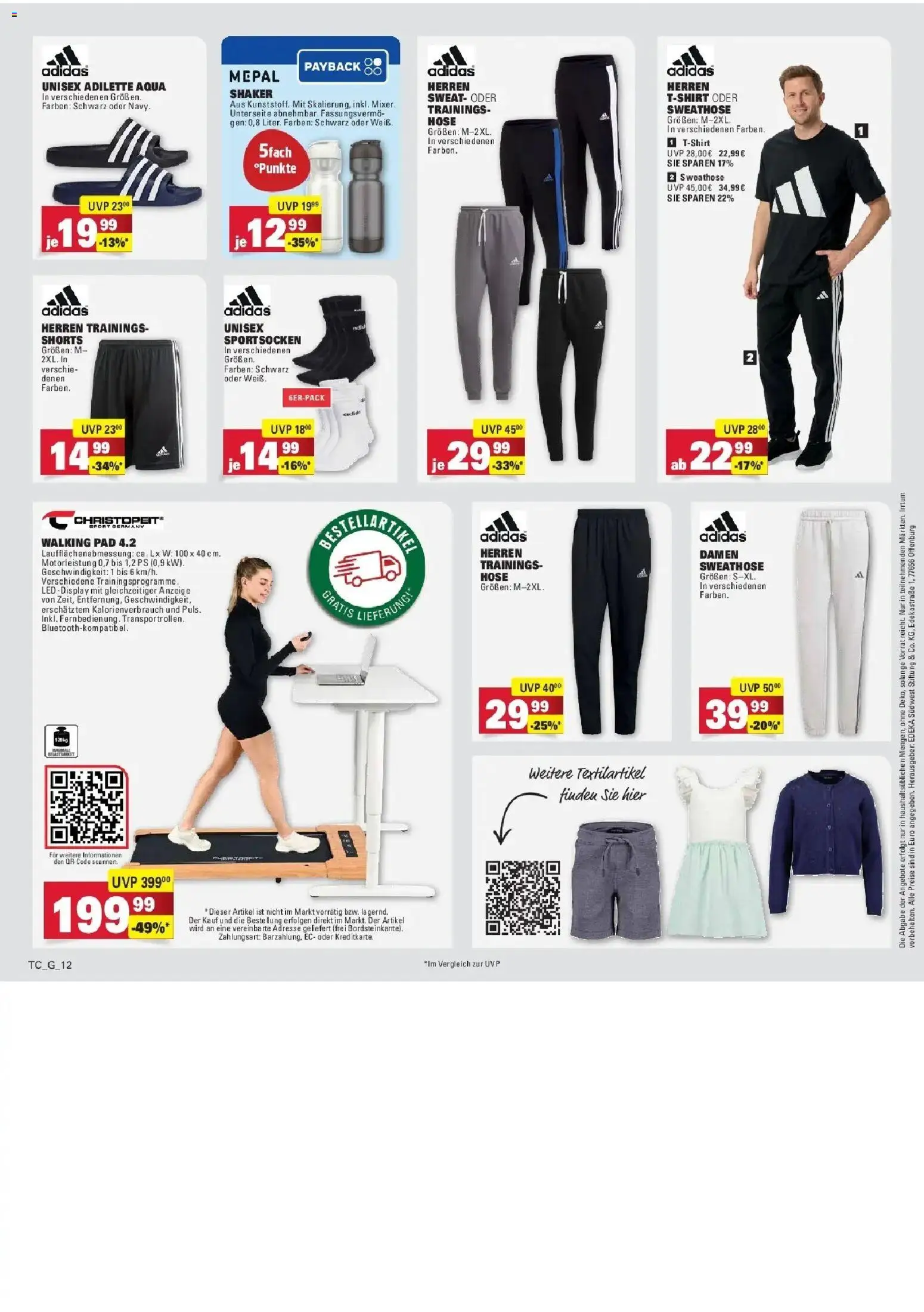 Angebote – gültig ab 30.03.2026 | Seite: 105 | Produkte: Sweathose, Walking, Hose