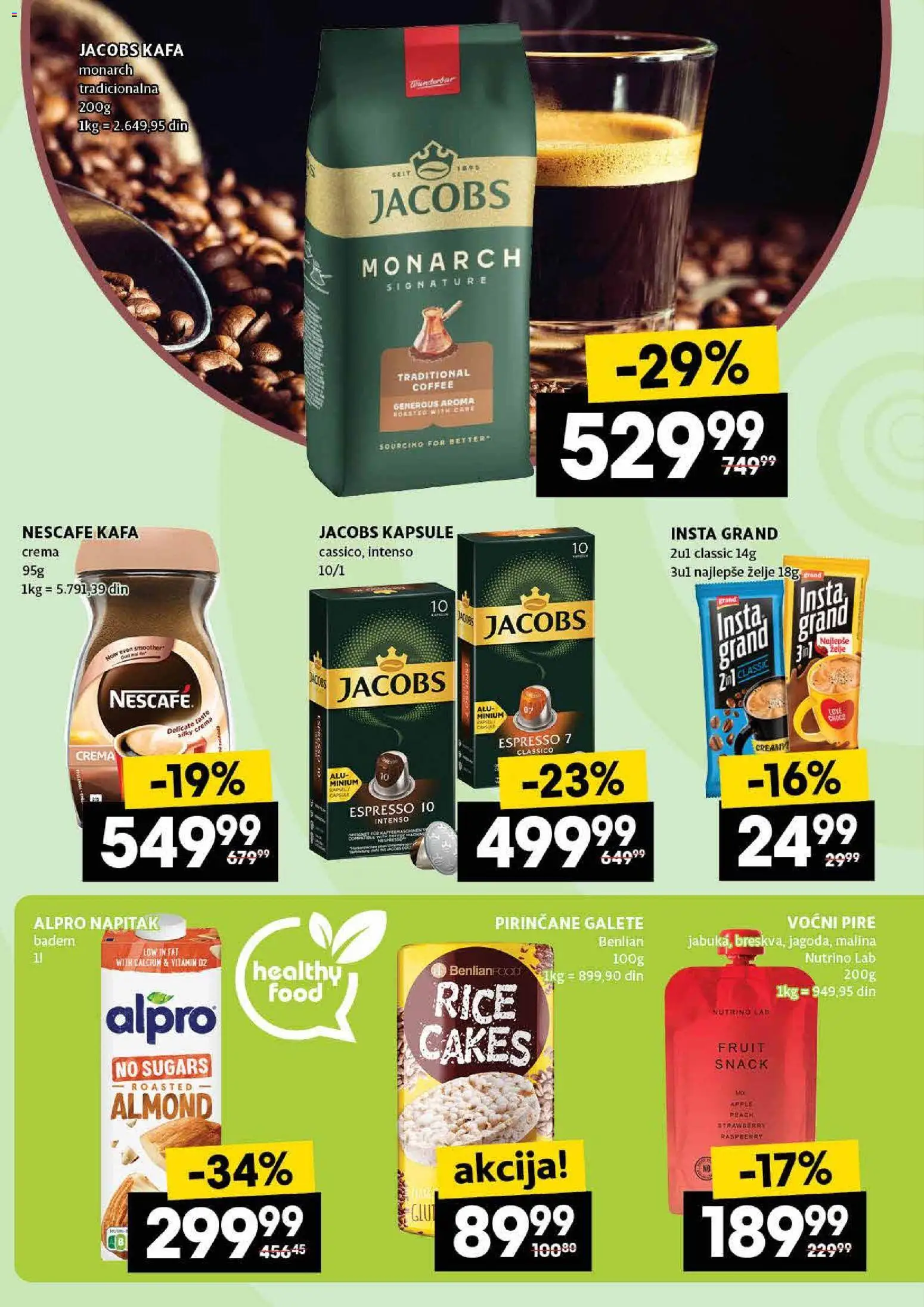 Roda katalog - važi od 22.01.2026 | Strana: 18 | Proizvode: Badem, Kapsule, Alpro, Galete