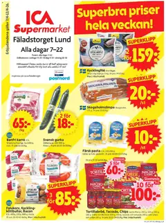ICA Supermarket - Lund - Förhandsvisning av reklamblad från butik ICA Supermarket aktuell från 06.04.2026