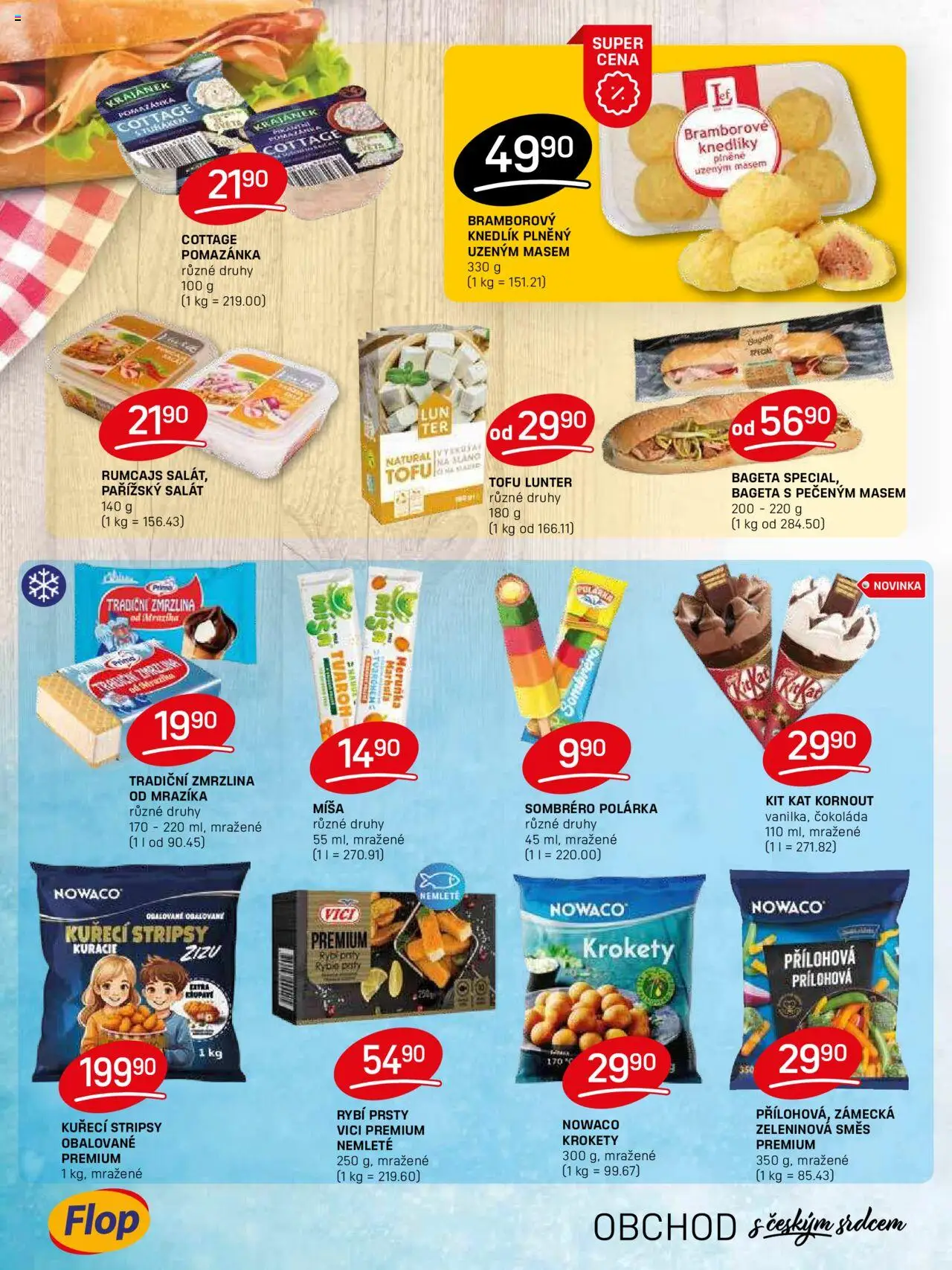 Flop leták od 20.08.2025 | Strana: 6 | Produkty: Krokety, Čokoláda, Tofu, Kuřecí stripsy