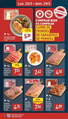 Vista previa Pechuga de pollo formato familiar, 1 kg aprox. válido desde el 23.03.2026 | Página: 6