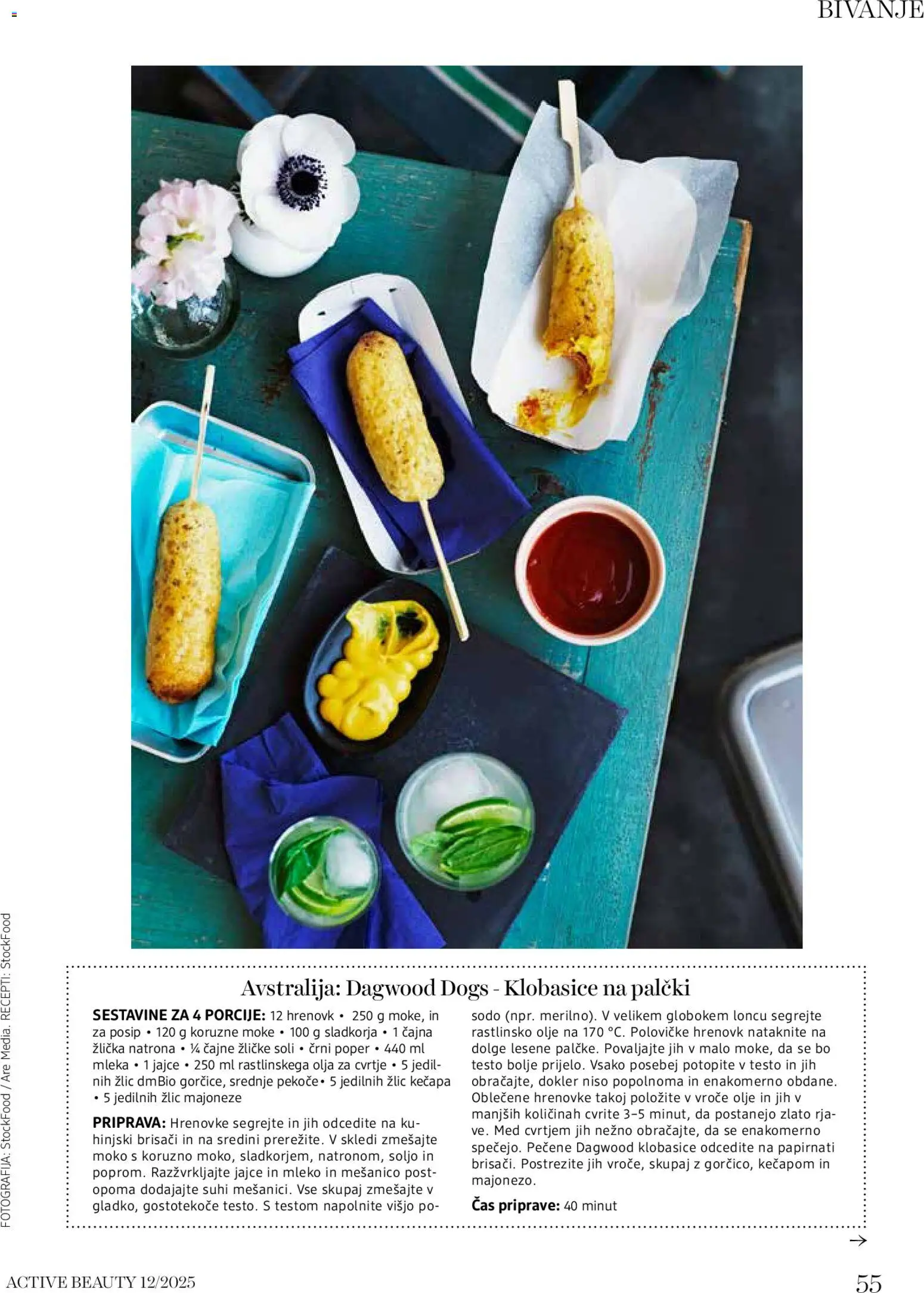 Novi DM Drogerie Markt katalog ponudbe – veljaven od 01.12.2025 | Stran: 55 | Izdelki: Hrenovke, Klobasice, Mleko, Poper