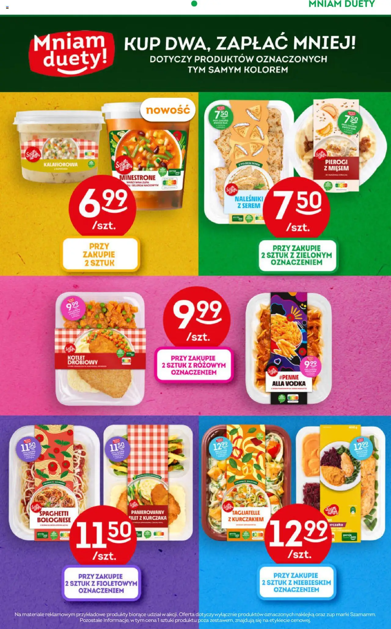 Żabka Gazetka od 04.06.2025 | Strona: 65 | Produkty: Penne, Pierogi z mięsem, Zupa, Vodka