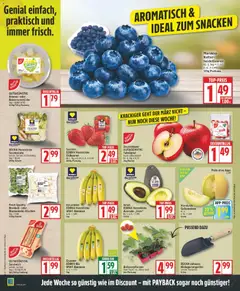 Marokko Kultur-heidelbeeren, Kultur-heidelbeeren Kl. I, 125g Packung ab 23.03.2026 gültig | Seite: 2 | Produkte: Heidelbeeren, Brokkoli, Blumenkohl, Erdbeeren