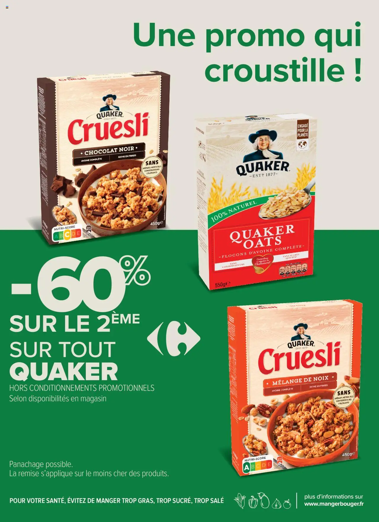  | Page: 15 | Produits: Flocons, Flocons d’avoine, Chocolat, Noix