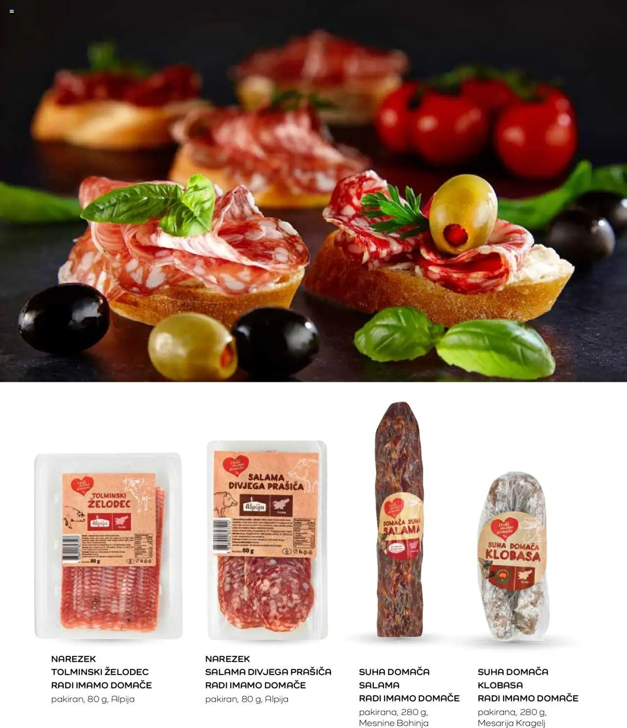 Novi Mercator katalog ponudbe – veljaven od 07.03.2024 | Stran: 18 | Izdelki: Narezek, Salama