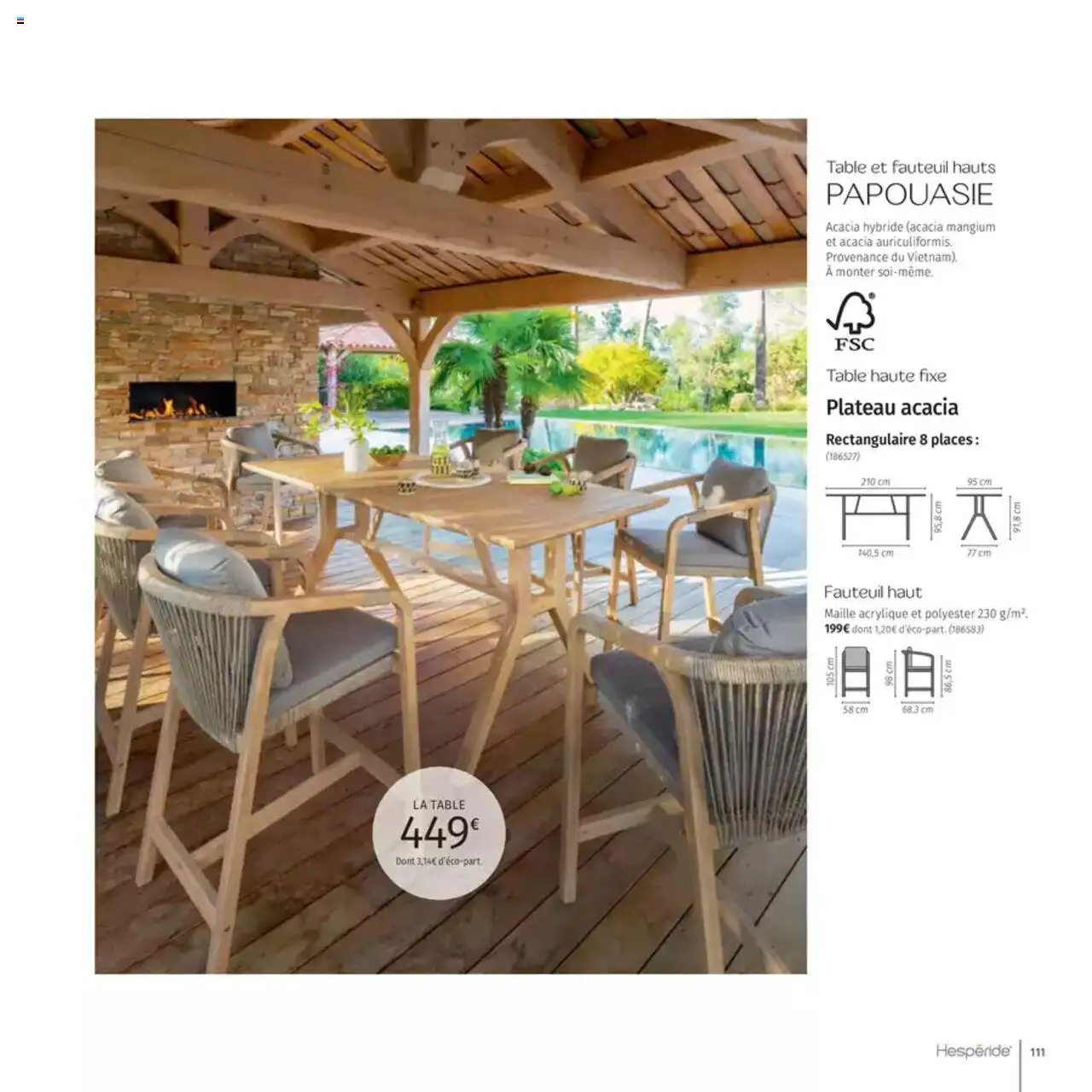  | Page: 111 | Produits: Plateau, Fauteuil, Table
