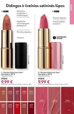Oriflame leidinys galioja nuo 10.12.2025 | Puslapis: 63 | Prekių: Makiažas