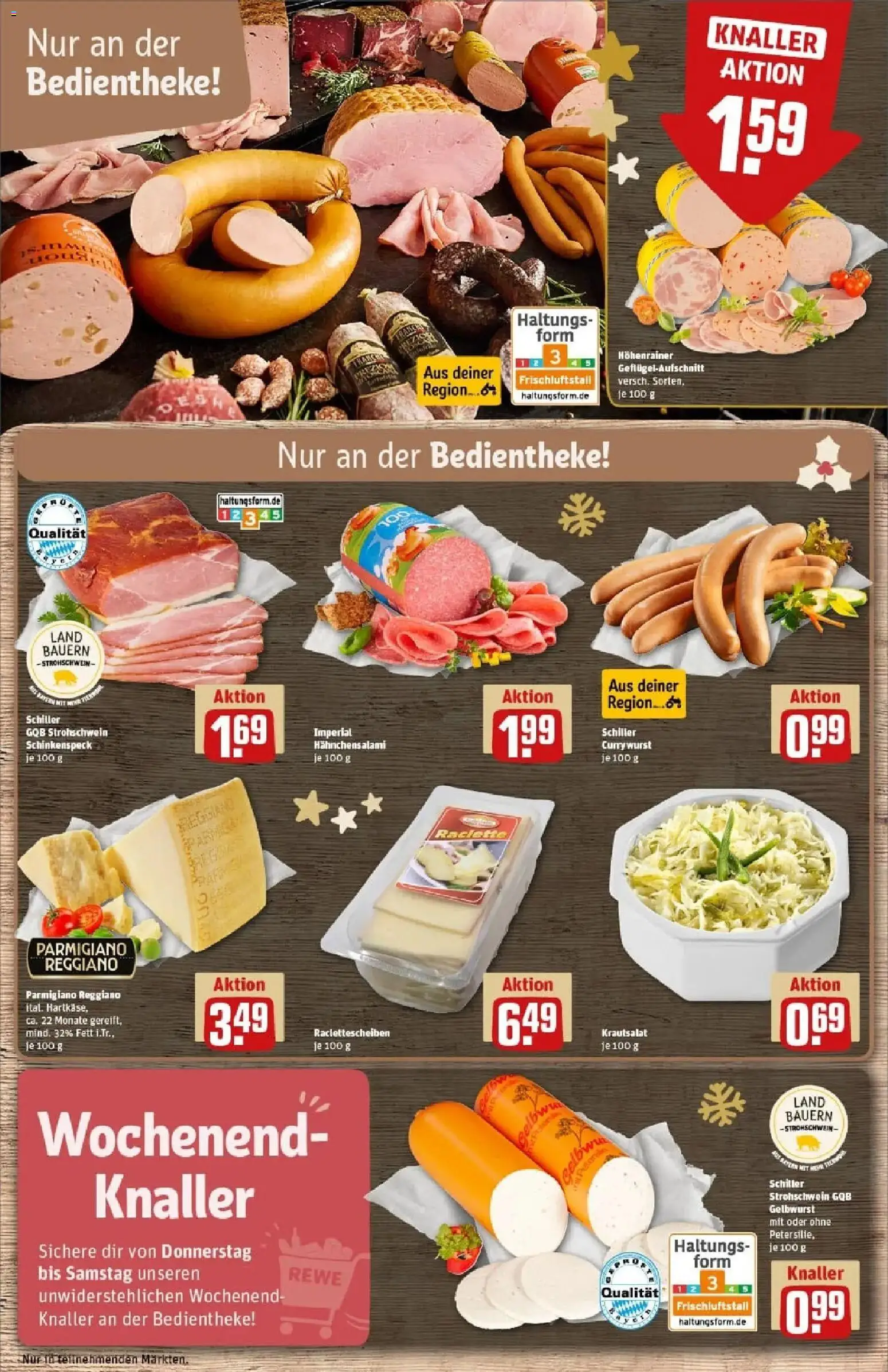 Rewe prospekt München / Milbertshofen Am Hart	 – gültig ab 23.11.2025 | Seite: 11 | Produkte: Salami, Raclette