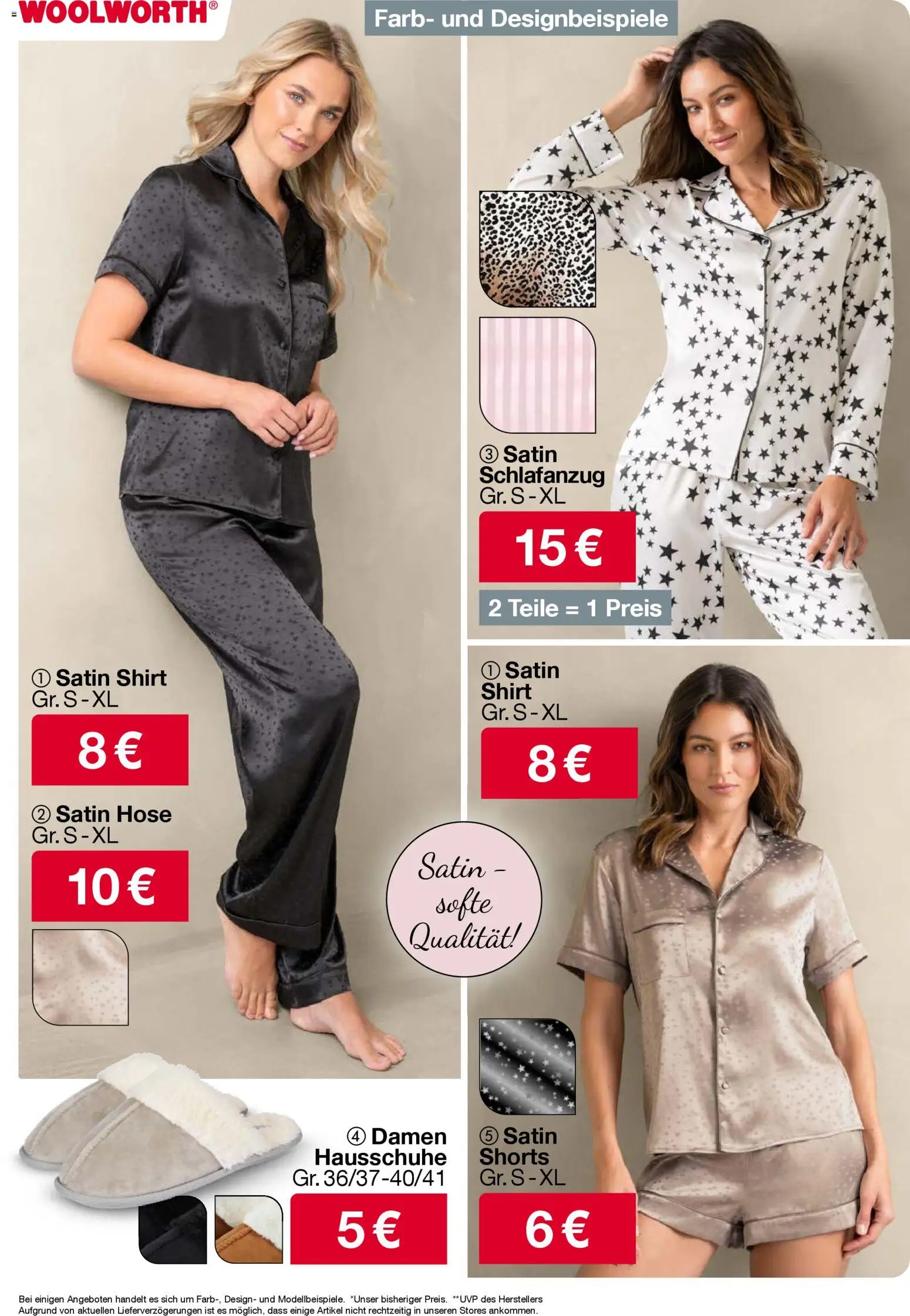 Woolworth Prospekt 	 – gültig ab 06.11.2025 | Seite: 9 | Produkte: Shirt, Hose, Hausschuhe