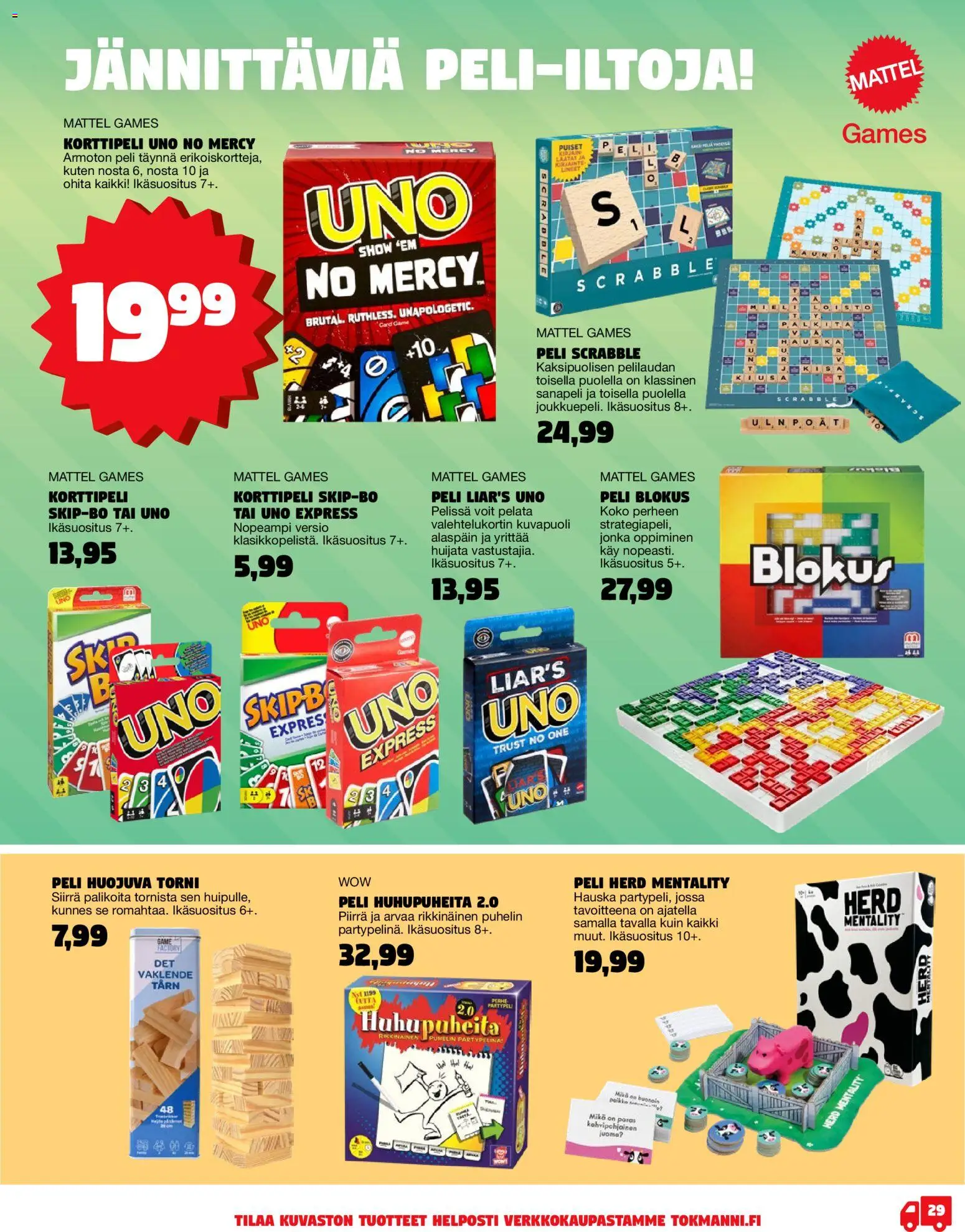 Tokmanni - Kesälelukuvasto 2026 – voimassa 27.04.2026 alkaen | Sivu: 29