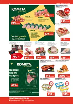 PRIVÁT - Aktuális szórólap MAX - amely érvényes a következő dátumtól: 27.10.2025 | Oldal: 2