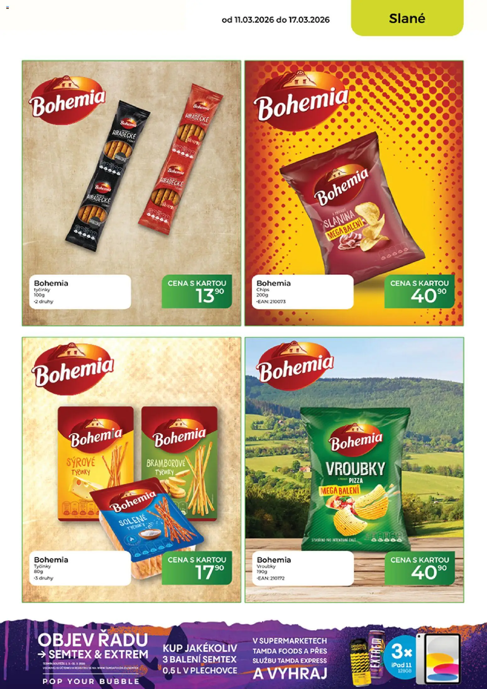 Tamda Foods leták od 11.03.2026 | Strana: 37 | Produkty: Tyčinky, Semtex, Slanina