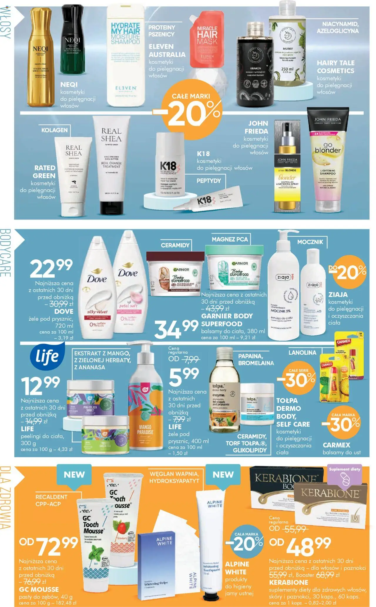 Super-pharm Gazetka od 22.08.2025 | Strona: 4 | Produkty: Mango, Prysznic, Sorbet, Body