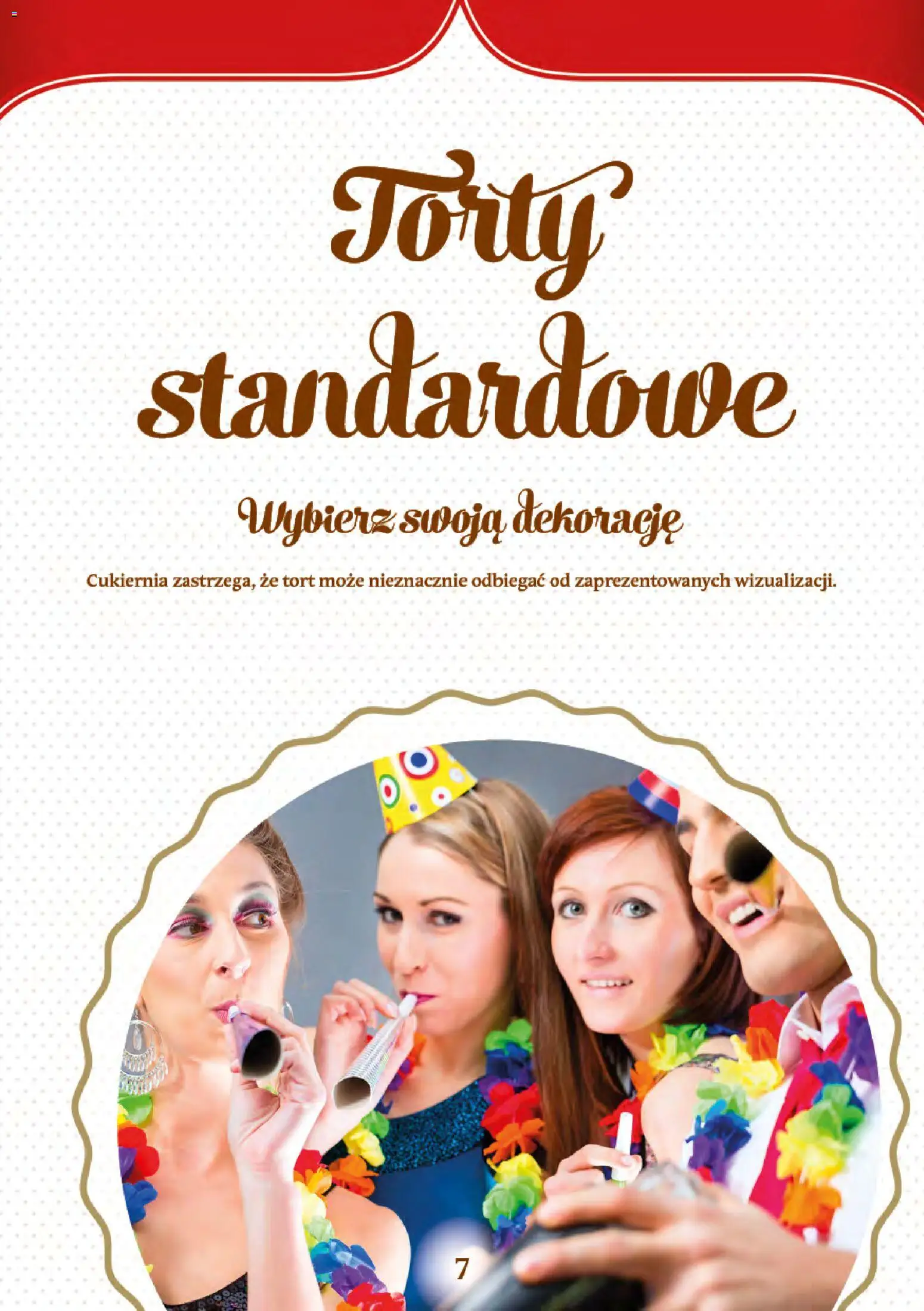 Topaz gazetka - Torty od 27.04.2026 | Strona: 7 | Produkty: Tort