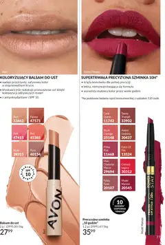 Pogląd oferty "Avon Katalog 12 2025" - ważna od 01.12.2025 | Strona: 77 | Produkty: Szminka