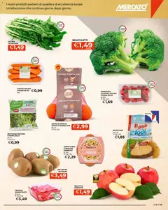Anteprima del volantino Volantino Mercatò	 valido a partire dal 05.02.2026 | Pagina: 19 | Prodotti: Mele, Pomodoro, Arancia, Farro