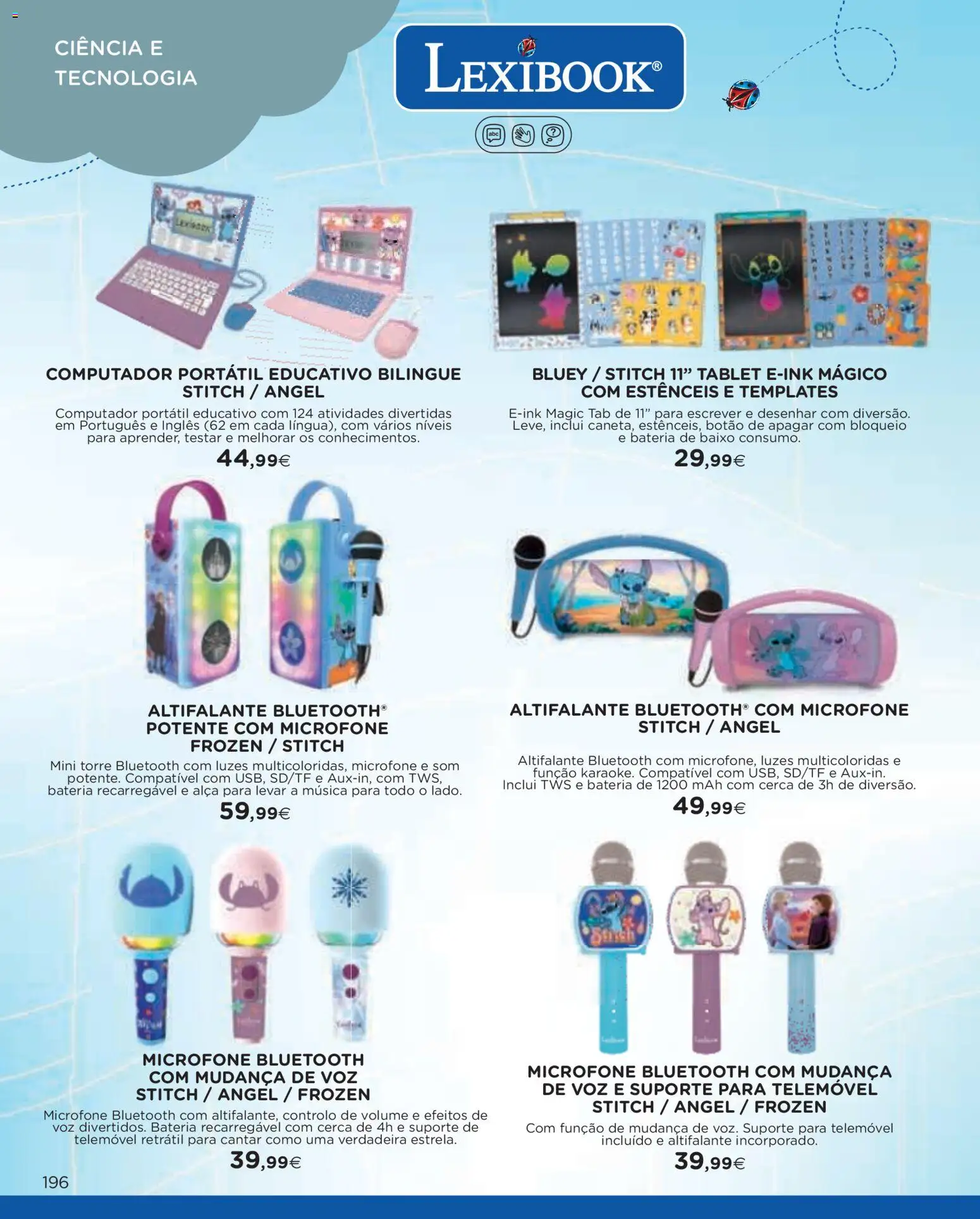 El Corte Ingles folheto │ válido de 11.11.2025 | Página: 196 | Produtos: Computador, Microfone, Altifalante, Tablet