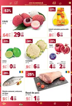 Ofertele Carrefour valabile de la 10.12.2025 | Pagină: 3 | Produse: Conopidă, Rasol