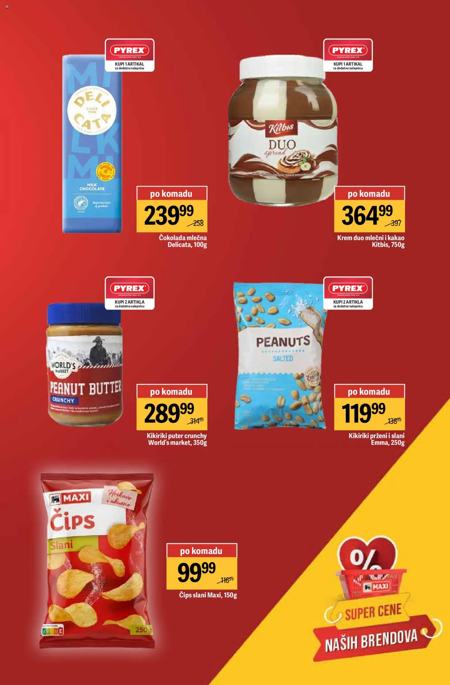 Maxi katalog - važi od 26.03.2026 | Strana: 9 | Proizvode: Kikiriki puter, Kikiriki, Puter, Čokolada