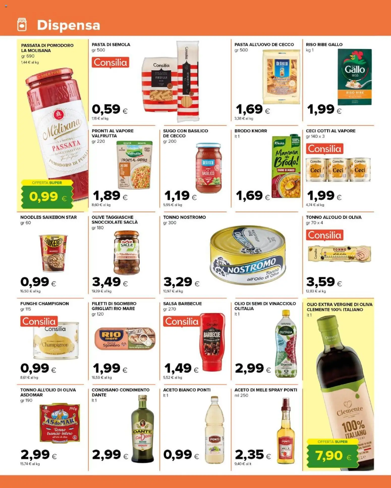 Volantino Tigre del 03.01.2026 | Pagina: 6 | Prodotti: Ceci, Barbecue, Pomodoro, Sugo