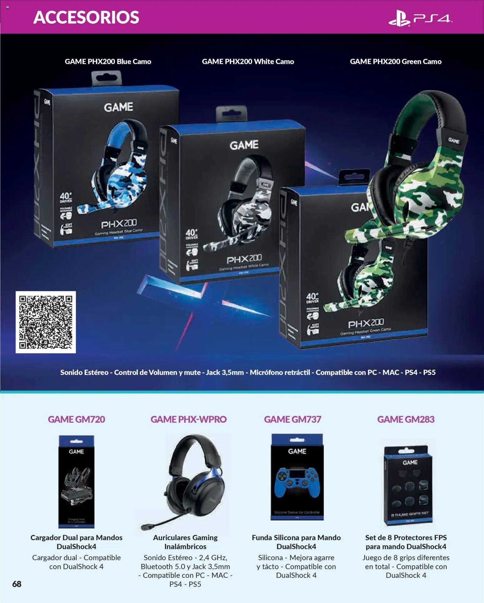 Game folleto │ válido desde el 03.12.2025 | Página: 68 | Productos: PC, Auriculares, Micrófono, Cama