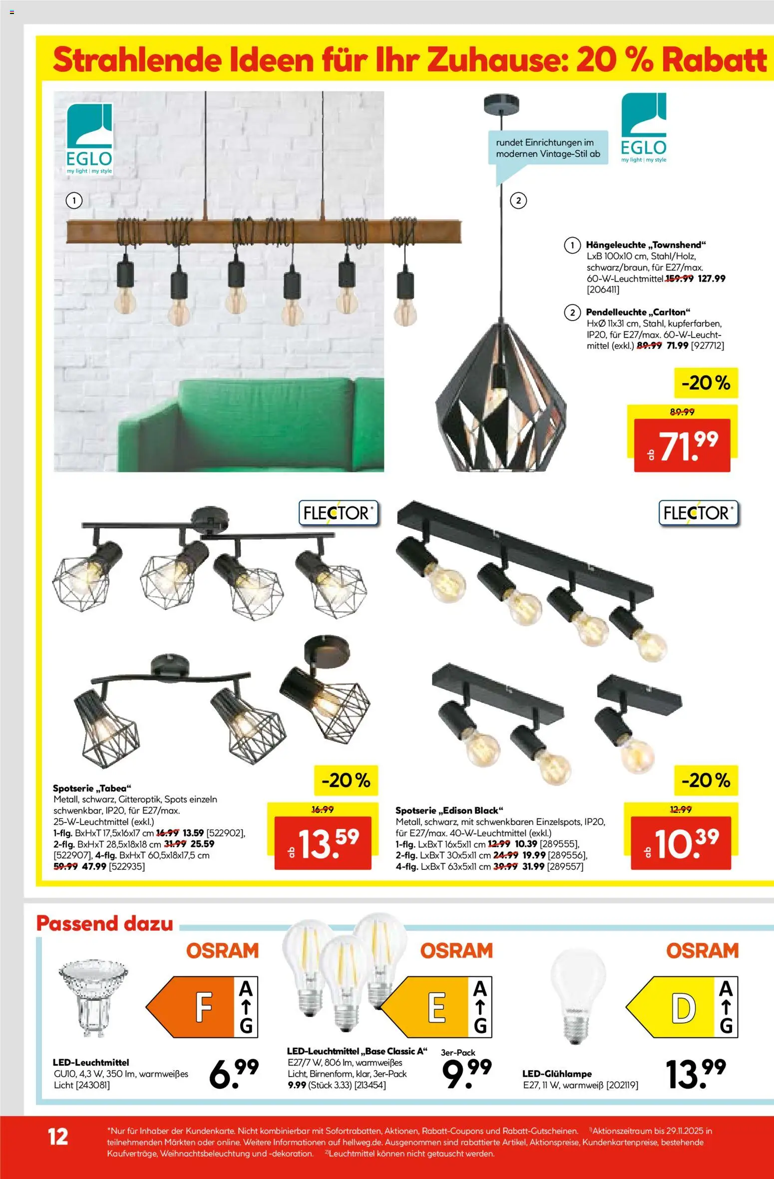 Hellweg - Black Friday – gültig ab 24.11.2025 | Seite: 20