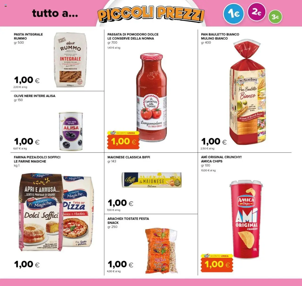 Volantino Tigre del 25.09.2025 | Pagina: 14 | Prodotti: Pomodoro, Olive, Pasta, Profumo