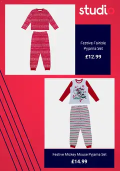 Preview of Studio - Offers valid from 13.11.2025 | Page: 3 | Products: Pyjama