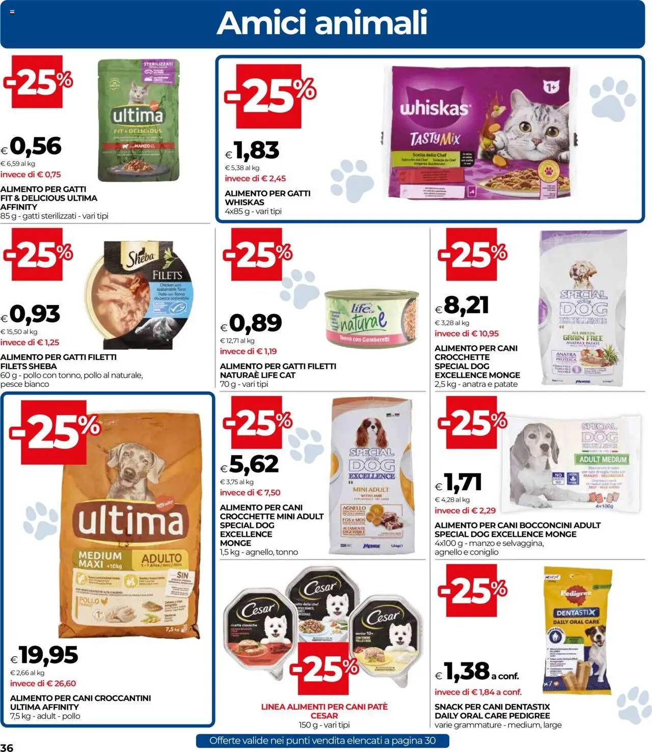 Volantino COOP del 11.09.2025 | Pagina: 36 | Prodotti: Manzo, Crocchette, Agnello, Gamberetti