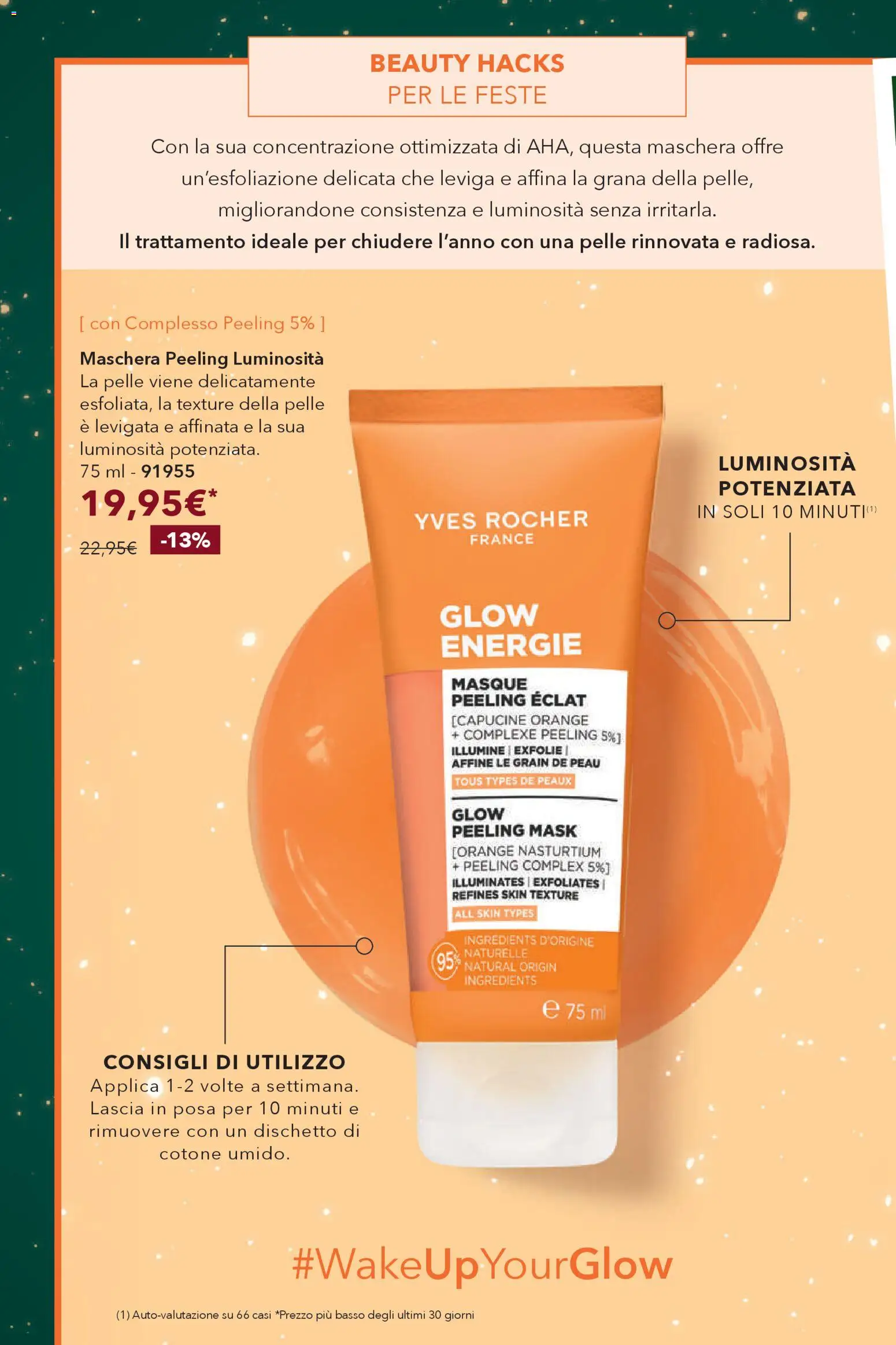 Volantino Yves Rocher del 29.11.2025 | Pagina: 18 | Prodotti: Maschera, Peeling