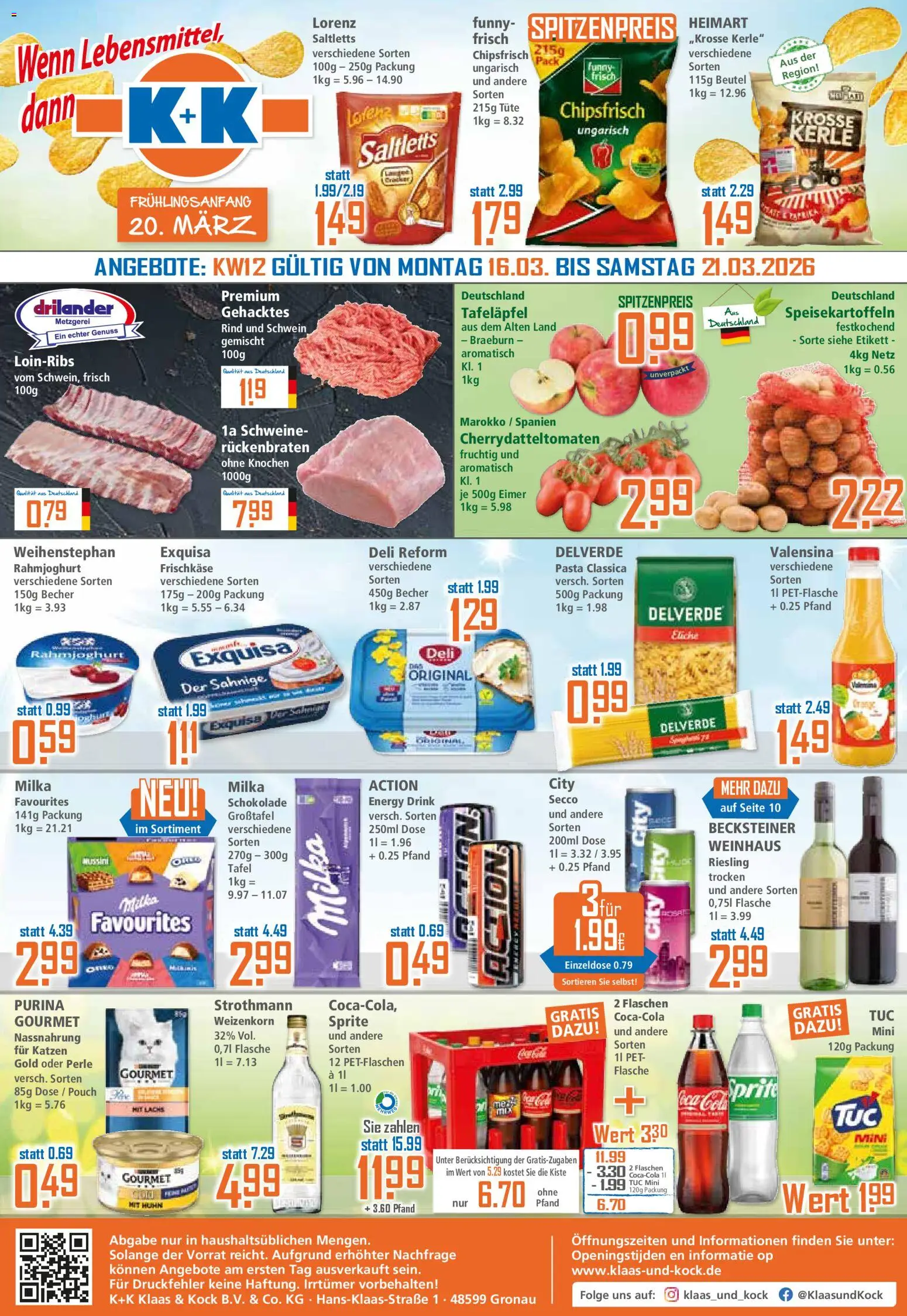 Klaas & Kock Prospekt 	 – gültig ab 16.03.2026 | Seite: 1