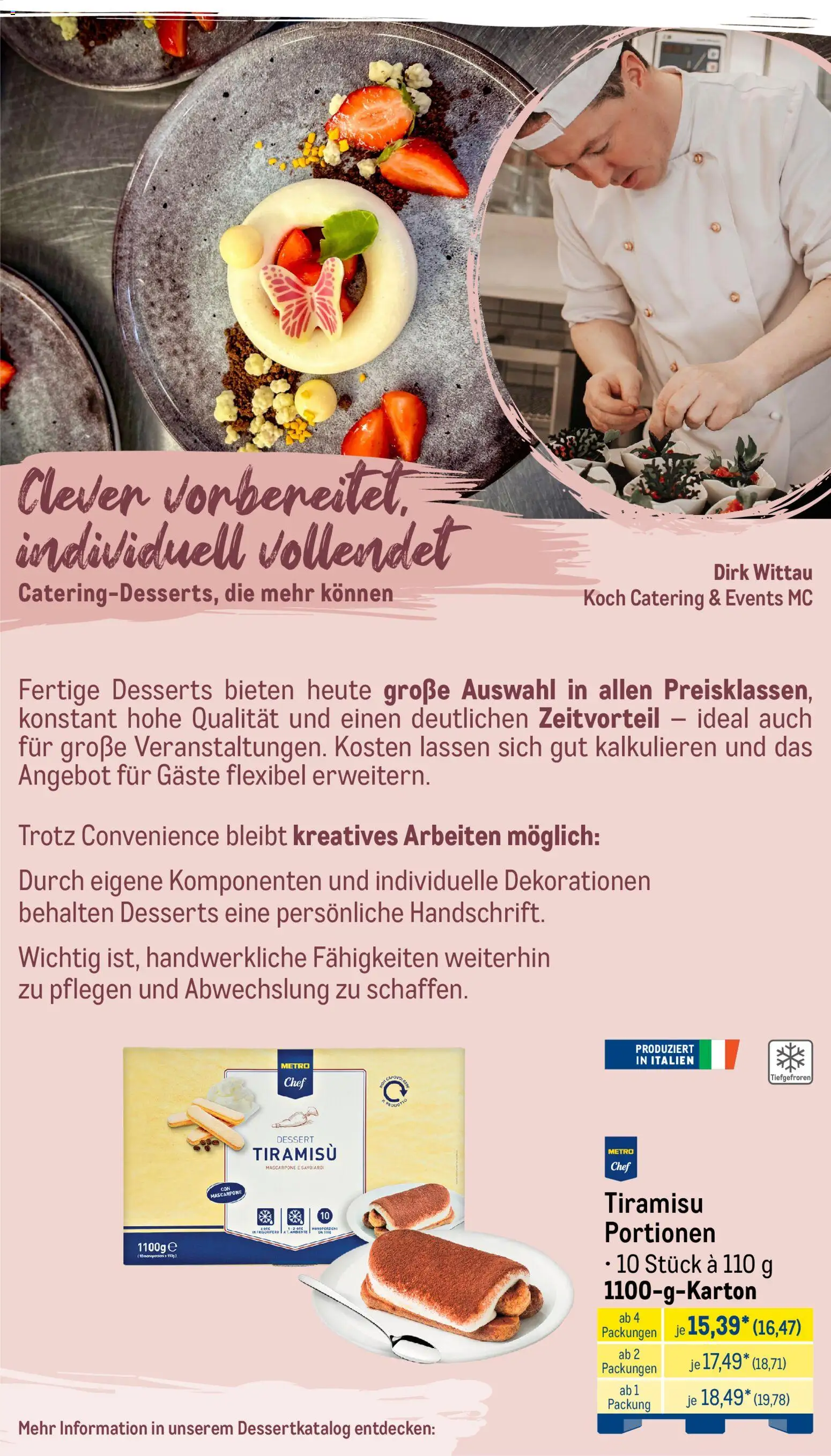 Metro Monats-Menü – gültig ab 01.05.2026 | Seite: 26 | Produkte: Mascarpone