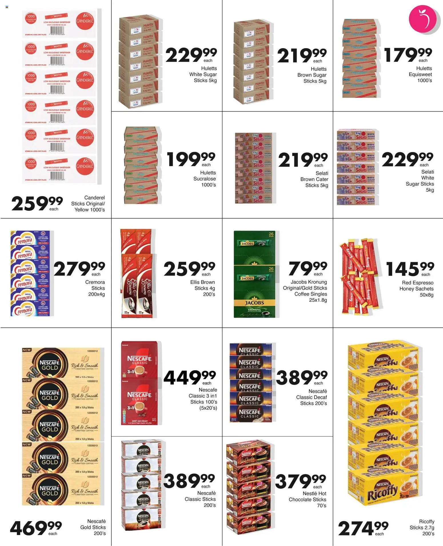 New Save catalogue – valid from 19.01.2026 | Page: 16 | Products: Creamer, Tea, Sugar, Peach
