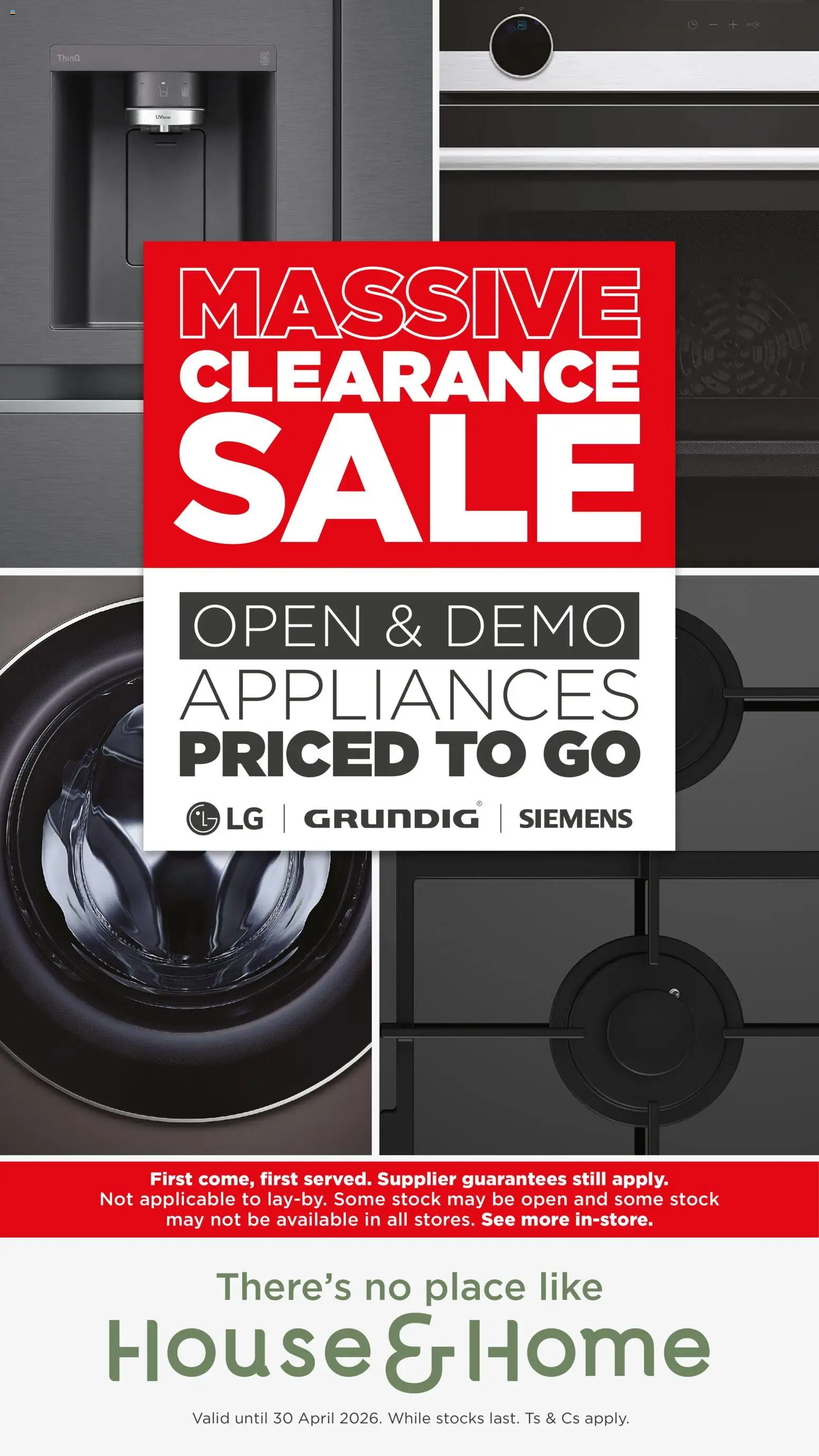 New House and Home catalogue – valid from 07.04.2026 | Page: 1 | Products: Stock