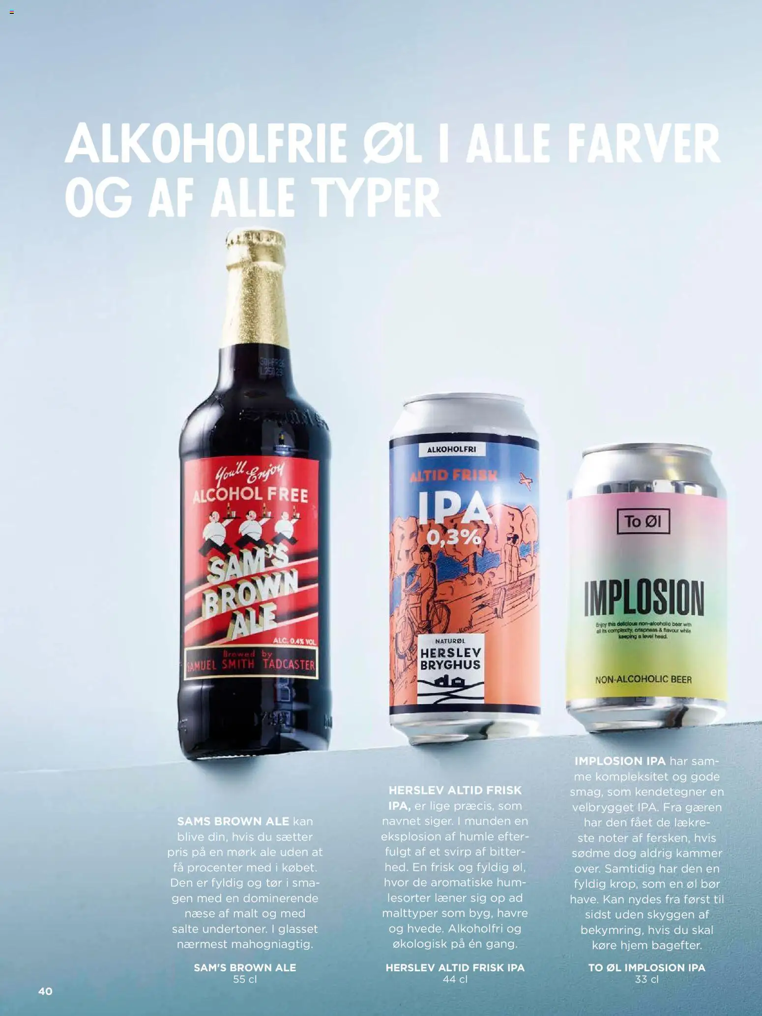 Meny tilbudsavis – gyldig fra 01.02.2026 | Side: 40 | Produkter: Øl, Søm