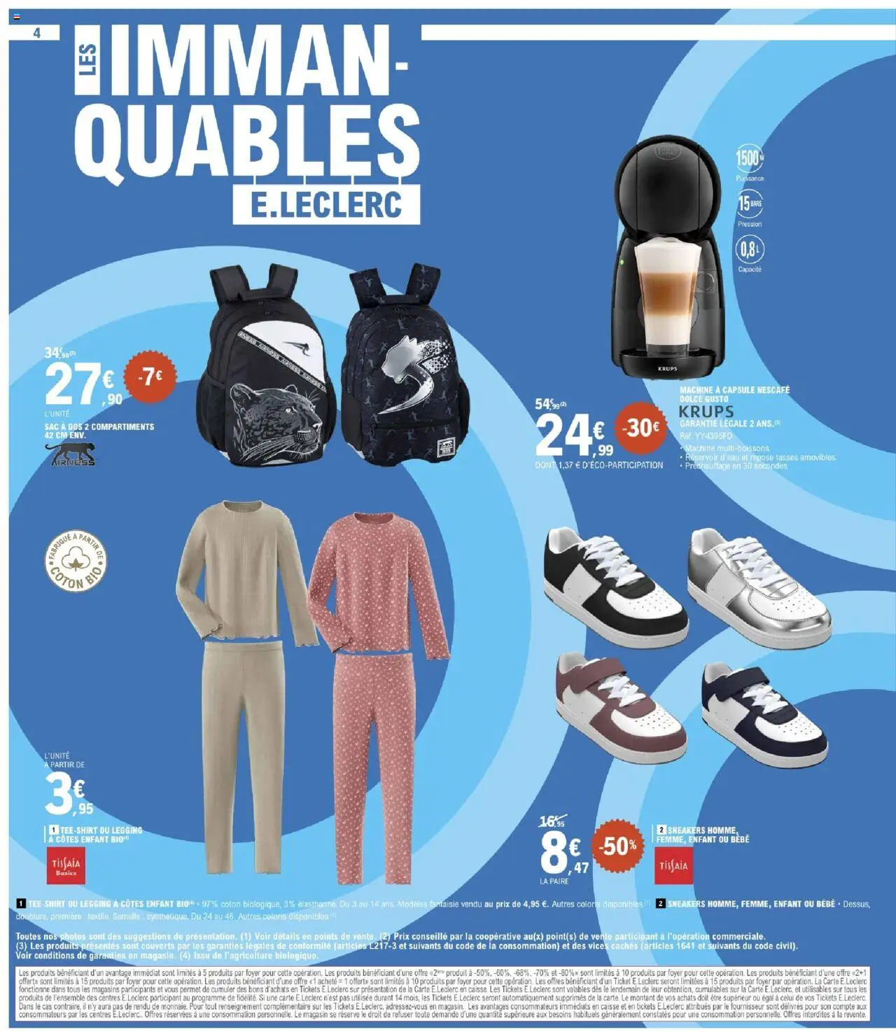  | Page: 4 | Produits: Dolce Gusto, Réservoir d'eau, T-shirt, Tasses