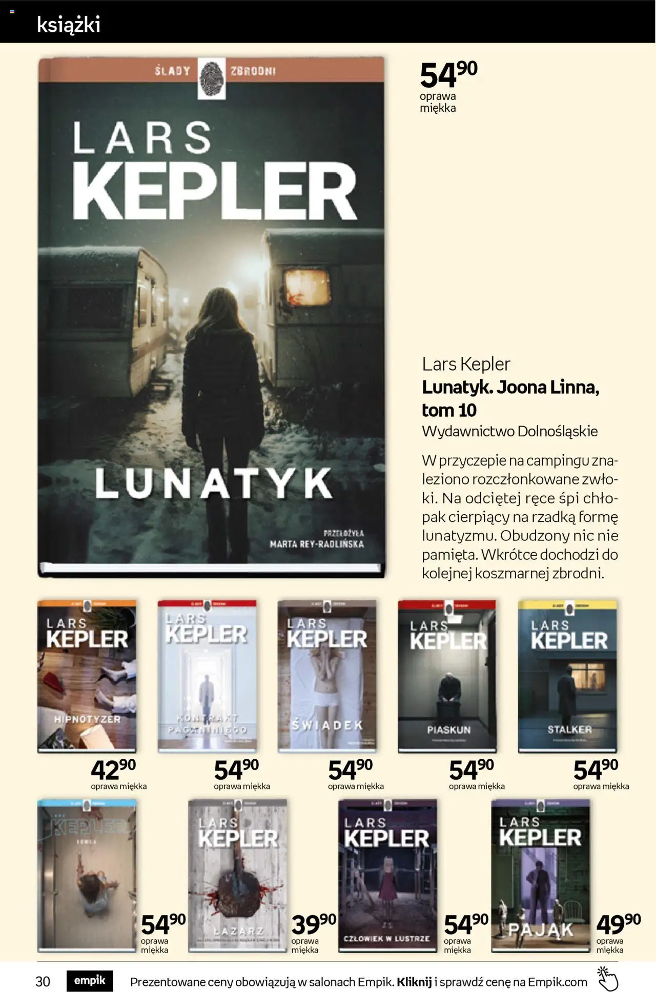 Empik promocje - Tom kultury Książki od 15.10.2025 | Strona: 30 | Produkty: Książki